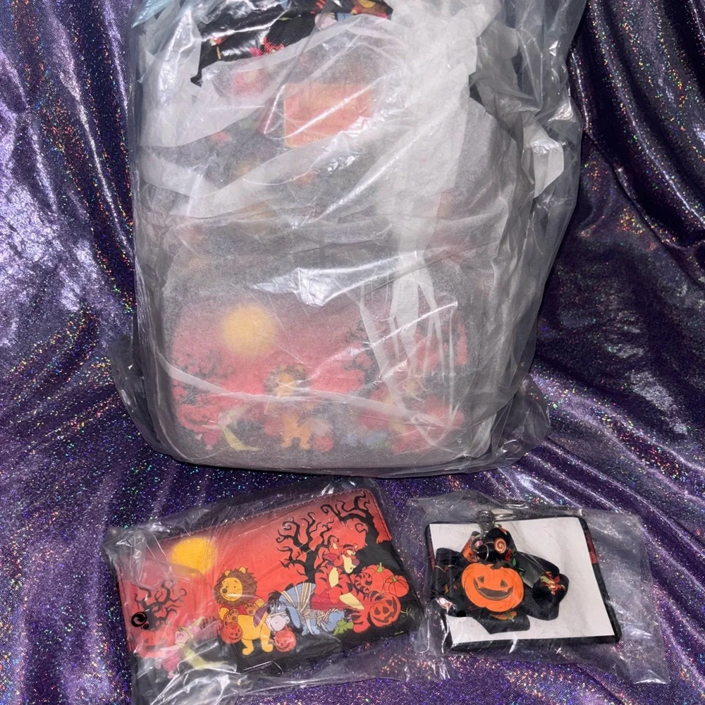 Disney Winnie The Pooh Halloween Loungefly Bundle
